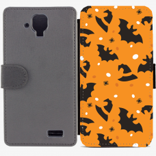 Калъф тип тефтер за Lenovo A536 - halloween