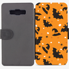 Калъф тип тефтер за Samsung Galaxy A7 - halloween