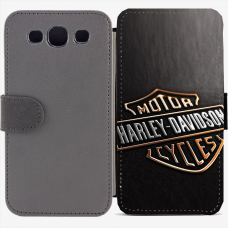 Калъф тип тефтер за Samsung Galaxy S3 Neo I9301, 9300I - harleydavidson