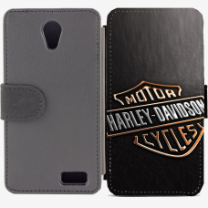 Калъф тип тефтер за Lenovo A319 - harleydavidson