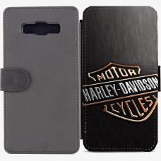 Калъф тип тефтер за Samsung Galaxy A7 - harleydavidson