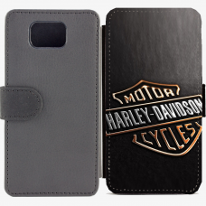 Калъф тип тефтер за Samsung Galaxy Alpha G850 - harleydavidson