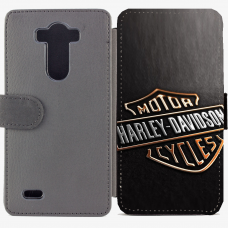 Калъф тип тефтер за LG G3 - harleydavidson