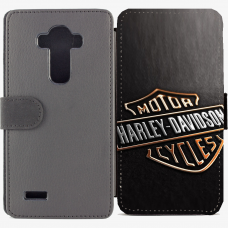 Калъф тип тефтер за LG G4 - harleydavidson