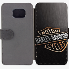 Калъф тип тефтер за Samsung Galaxy S6 Edge G925 - harleydavidson