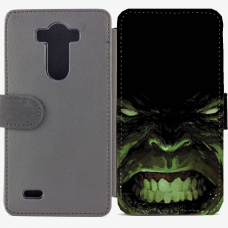 Калъф тип тефтер за LG G3 - hulk2