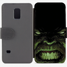 Калъф тип тефтер за Samsung Galaxy S5 mini G800 - hulk2