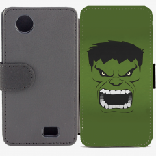 Калъф тип тефтер за Lenovo A369 - hulk