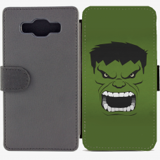Калъф тип тефтер за Samsung Galaxy A5 - hulk
