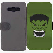 Калъф тип тефтер за Samsung Galaxy A7 - hulk
