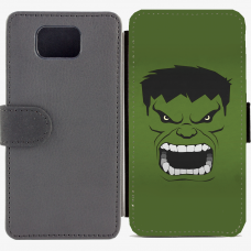Калъф тип тефтер за Samsung Galaxy Alpha G850 - hulk