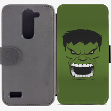 Калъф тип тефтер за LG L Bello - hulk