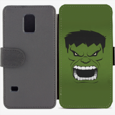 Калъф тип тефтер за Samsung Galaxy S5 mini G800 - hulk