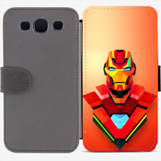 Калъф тип тефтер за Samsung Galaxy S3 Neo I9301, 9300I - ironman