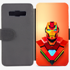 Калъф тип тефтер за Samsung Galaxy A3 - ironman
