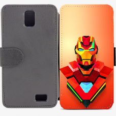 Калъф тип тефтер за Lenovo A328 - ironman