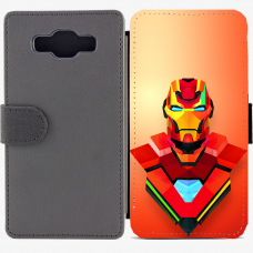 Калъф тип тефтер за Samsung Galaxy A5 - ironman