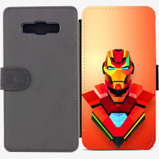 Калъф тип тефтер за Samsung Galaxy A7 - ironman