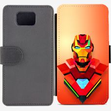Калъф тип тефтер за Samsung Galaxy Alpha G850 - ironman