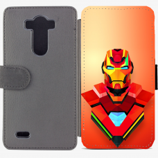 Калъф тип тефтер за LG G3 - ironman