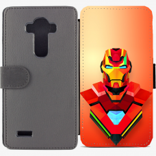 Калъф тип тефтер за LG G4 - ironman