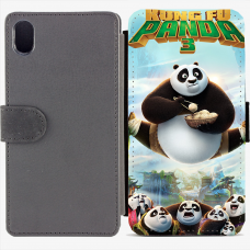 Калъф тип тефтер за Sony Xperia M4 Aqua - kungfupanda3