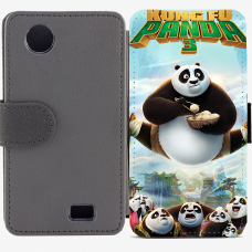 Калъф тип тефтер за Lenovo A369 - kungfupanda3