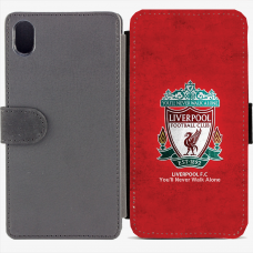 Калъф тип тефтер за Sony Xperia M4 Aqua - liverpool-sized Калъф тип тефтер за Sony Xperia M4 Aqua - liverpool-sized