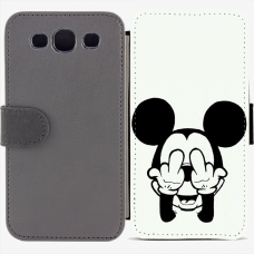 Калъф тип тефтер за Samsung Galaxy S3 Neo I9301, 9300I - mickey
