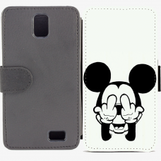 Калъф тип тефтер за Lenovo A328 - mickey