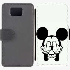 Калъф тип тефтер за Samsung Galaxy Alpha G850 - mickey