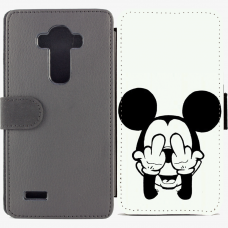 Калъф тип тефтер за LG G4 - mickey
