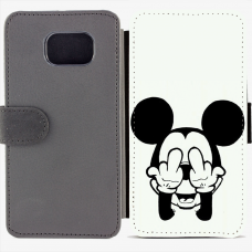 Калъф тип тефтер за Samsung Galaxy S6 Edge G925 - mickey
