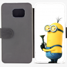 Калъф тип тефтер за Samsung Galaxy S6 Edge G925 - minion2