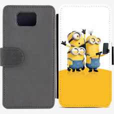 Калъф тип тефтер за Samsung Galaxy Alpha G850 - minion3