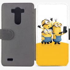 Калъф тип тефтер за LG G3 - minion3 Калъф тип тефтер за LG G3 - minion3