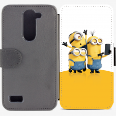 Калъф тип тефтер за LG L Bello - minion3 Калъф тип тефтер за LG L Bello - minion3