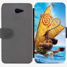 Калъф тип тефтер за Sony Xperia M2 Aqua - moana