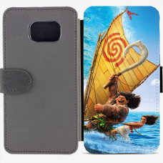 Калъф тип тефтер за Samsung Galaxy S6 Edge G925 - moana
