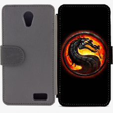 Калъф тип тефтер за Lenovo A319 - mortalkombatx