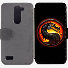 Калъф тип тефтер за LG L Bello - mortalkombatx