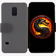 Калъф тип тефтер за Samsung Galaxy S5 mini G800 - mortalkombatx