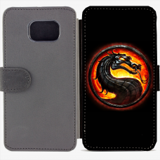 Калъф тип тефтер за Samsung Galaxy S6 Edge G925 - mortalkombatx