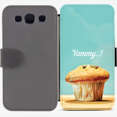 Калъф тип тефтер за Samsung Galaxy S3 Neo I9301, 9300I - muffin