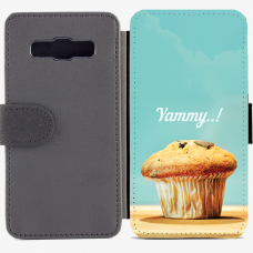 Калъф тип тефтер за Samsung Galaxy A3 - muffin