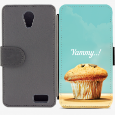 Калъф тип тефтер за Lenovo A319 - muffin Калъф тип тефтер за Lenovo A319 - muffin