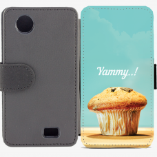 Калъф тип тефтер за Lenovo A369 - muffin Калъф тип тефтер за Lenovo A369 - muffin