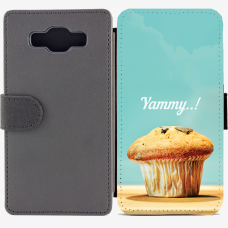 Калъф тип тефтер за Samsung Galaxy A5 - muffin