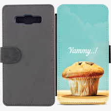 Калъф тип тефтер за Samsung Galaxy A7 - muffin