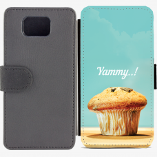 Калъф тип тефтер за Samsung Galaxy Alpha G850 - muffin